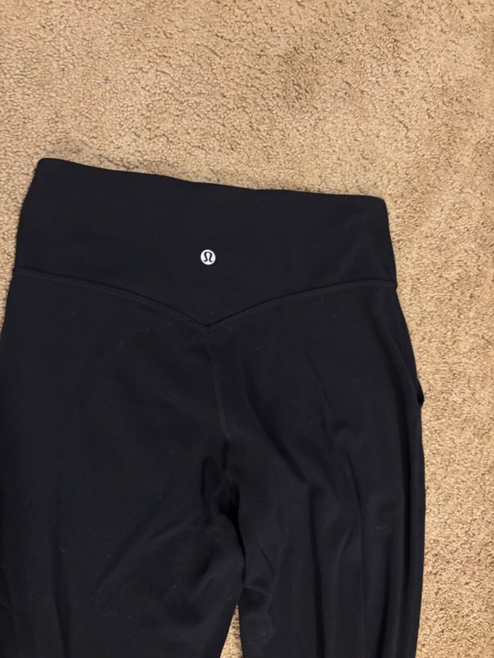 Lululemon Black Align Joggers - Size 6 - Picture 2 of 6